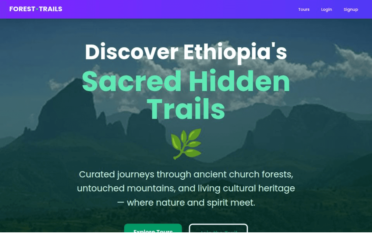 Forest·Trails Ethiopia screenshot